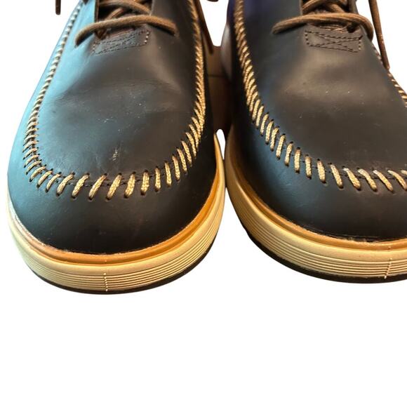 Chaco Men’s Dixon Mid Boots Java Brown Leather Size 10 Performance - Picture 3 of 9